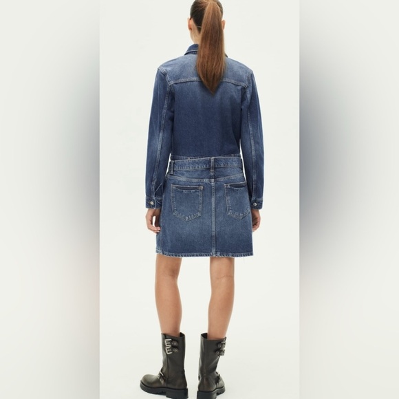 Zara denim dress - Picture 3 of 9